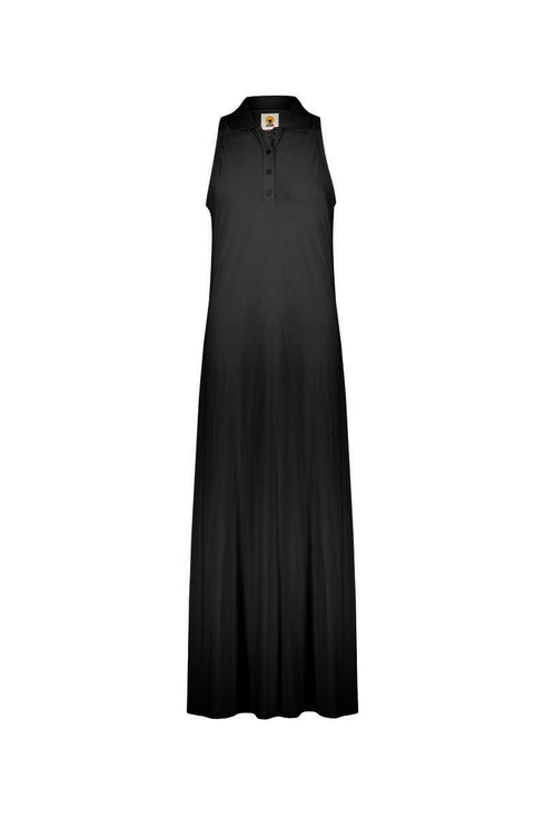 Abito Donna JUMPOFF con colletto a polo Nero CIESSE PIUMINI- Francavilla Moda
